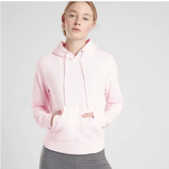Athleta Tops - Athleta Sundown Hoodie Sweatshirt Delicate Pink Size Large